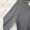 Abercrombie&fitch カシミア混　Vネックセーター　グレー　アバクロ