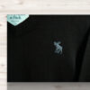 Abercrombie`fitch カシミア混　Vネックセーター　ブラウン　アバクロ