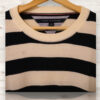 TOMMY HILFIGER ストライプ メンズセーター LG