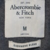 Abercrombie&fitch カシミア混　Vネックセーター　グレー　アバクロ